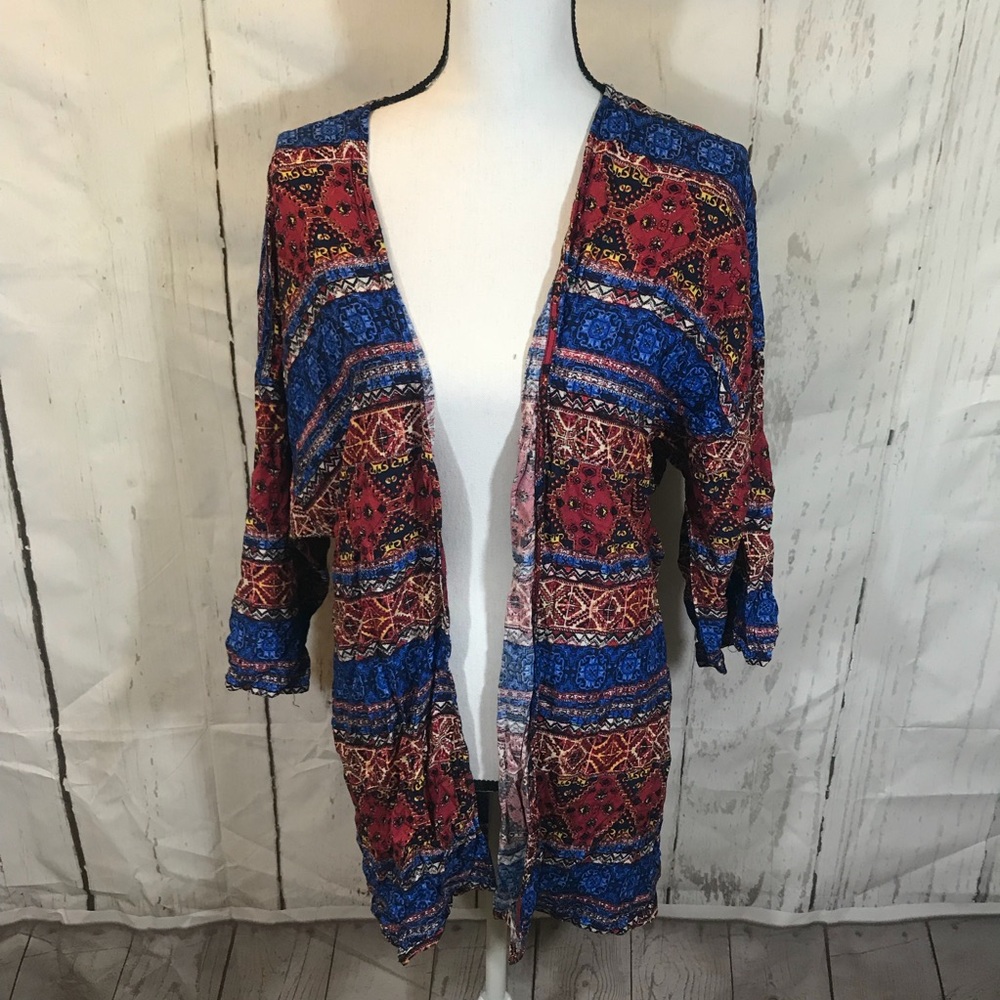 Women’s colorful kimono - Picture 4 of 5